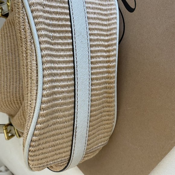 J Crew straw handbag- very good condition and perfect for summer! - Picture 4 of 7